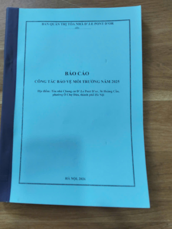 Hồ sơ tư vấn môi trường